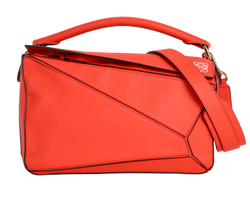 Medium Puzzle, Leather, Red, 471506, DB/S, 3*